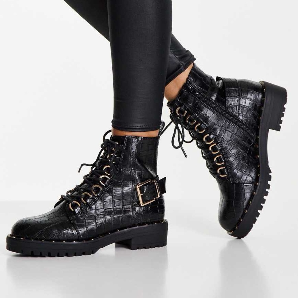 ASOS Croc Hiker Boot